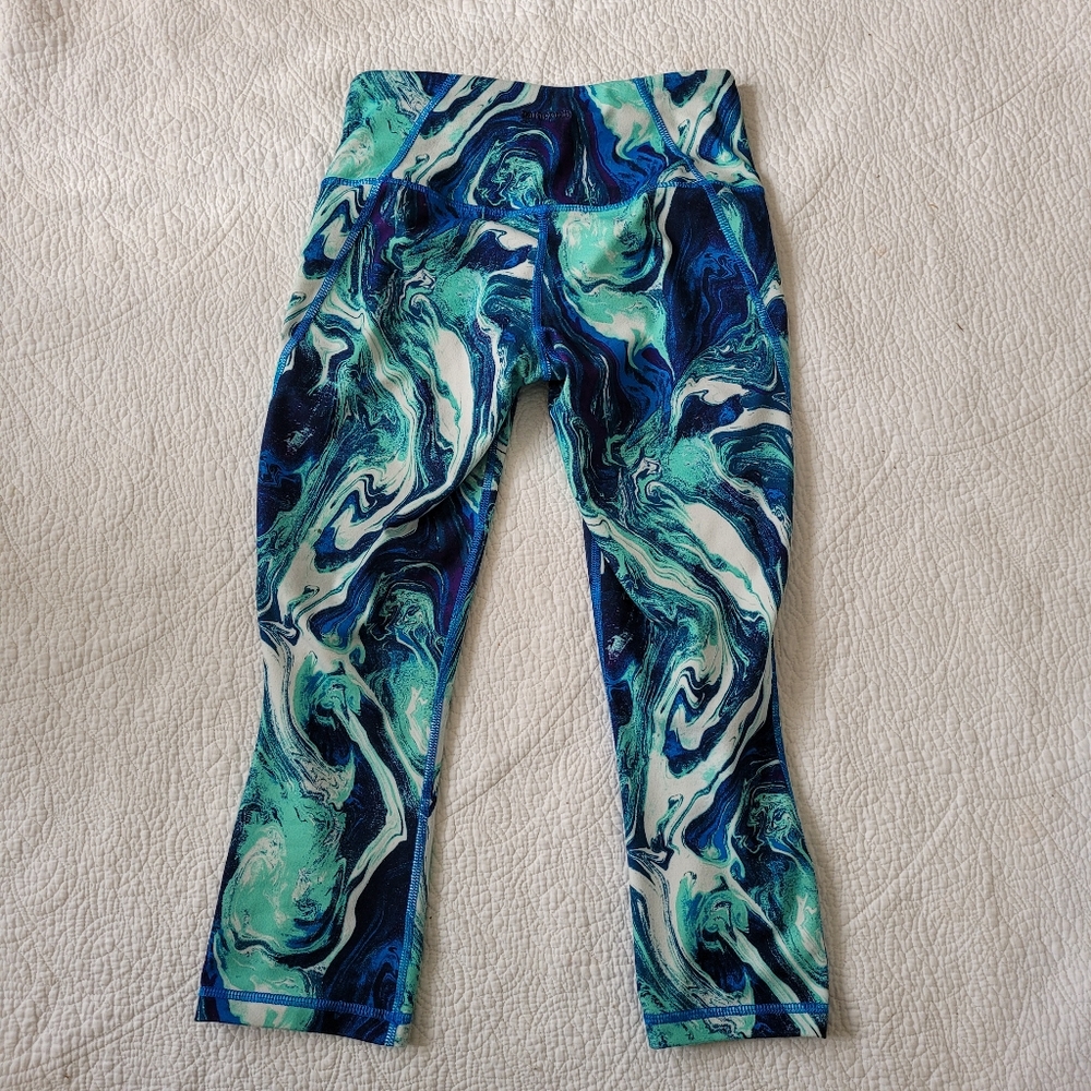 Patagonia paint swirl print crop leggings - Picture 3 of 7